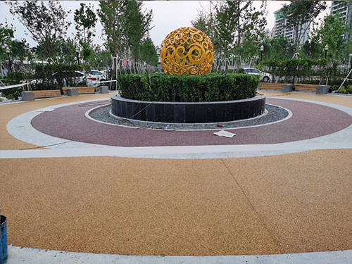 膠粘石地坪